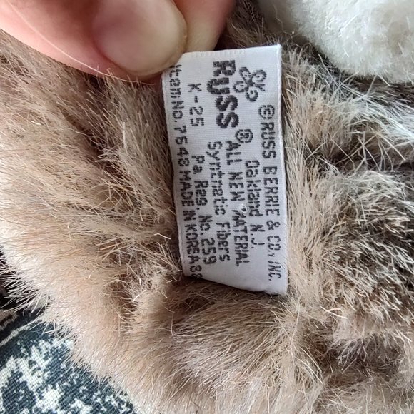 Russ Obee Baby Ostrich Bird Plush Soft 7648 Stuffed Toy 10” - Picture 6 of 7